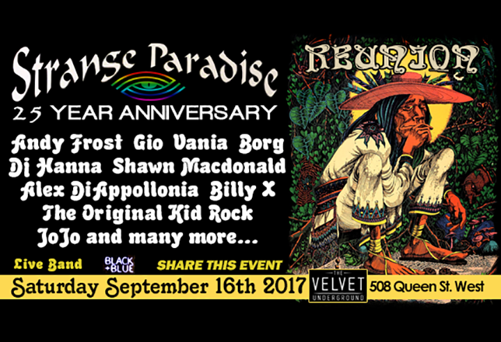 Strange Paradise 25th Anniversary Revival 2017